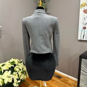 BCBGMaxAzria Classic Gray Blazer